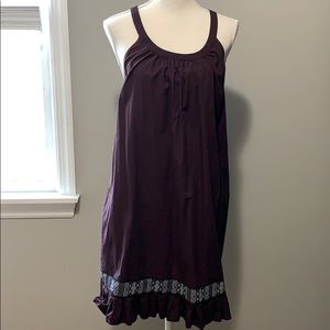 Free People deep purple sundress w/ pockets M